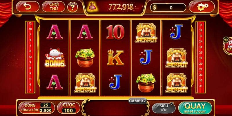 Liên tục điều chỉnh tốc độ quay Slot game