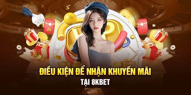 Hoàn thành các điều kiện cược là bạn được rút tiền khuyến mãi 8KBET