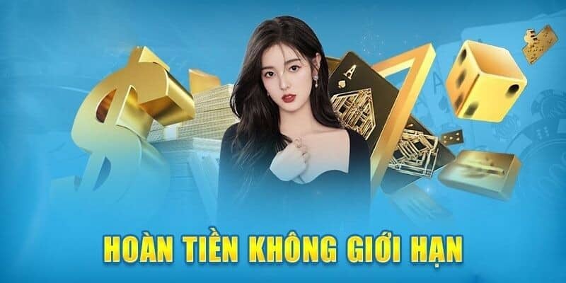 8KBET áp dụng mức hoàn trả vô hạn với mọi sảnh cược và trò chơi