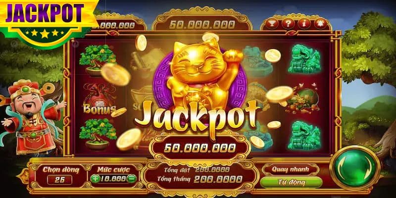 Những chức năng hay ho có mặt tại quay slot Thần Tài